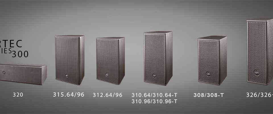 artec-300-series - بلندگو های دکوراتیو، پسیو، ساب ووفر، لاین اری سری DAS AUDIO ARTEC 300